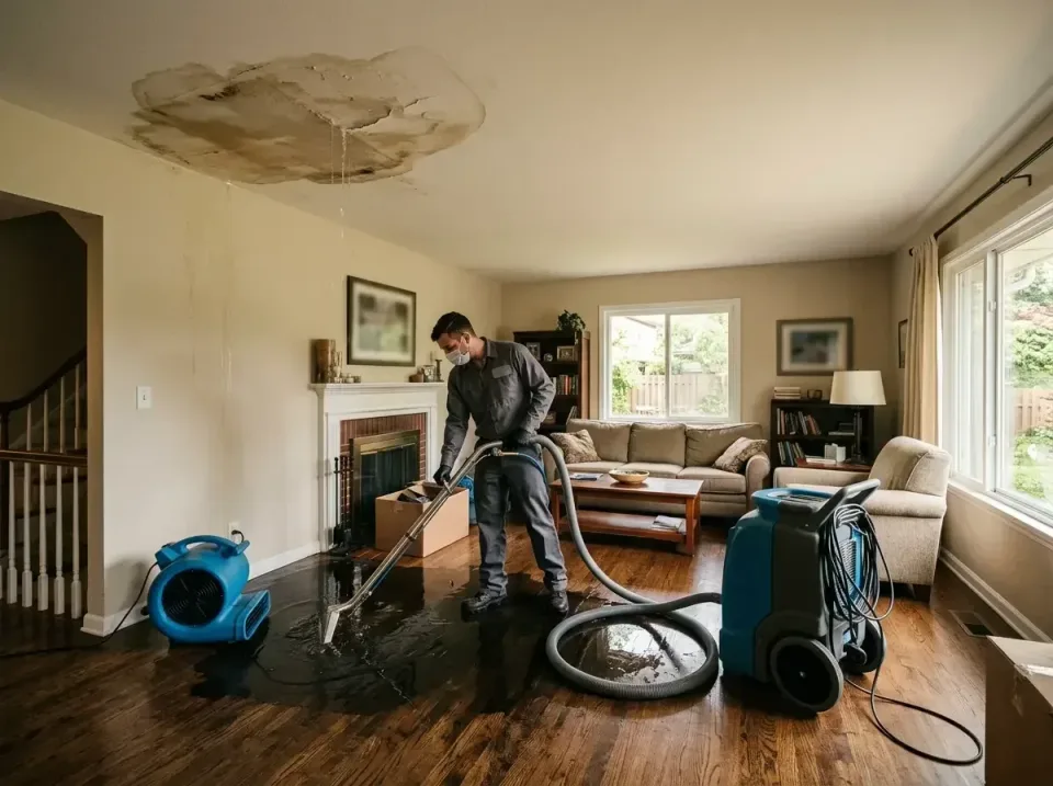attic-pipe-burst-ceiling-drip-008 — frequently asked questions, Water Damage Restoration & Carpet Care in Nicholson, MS